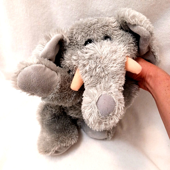 20" Baby Elephant w Tusks Teeth Plush Collect SOFT HUGGABLE Floppy Cuddly Vintag - Picture 4 of 16